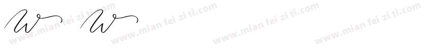 W 文件 W 看看是不是这个字体转换